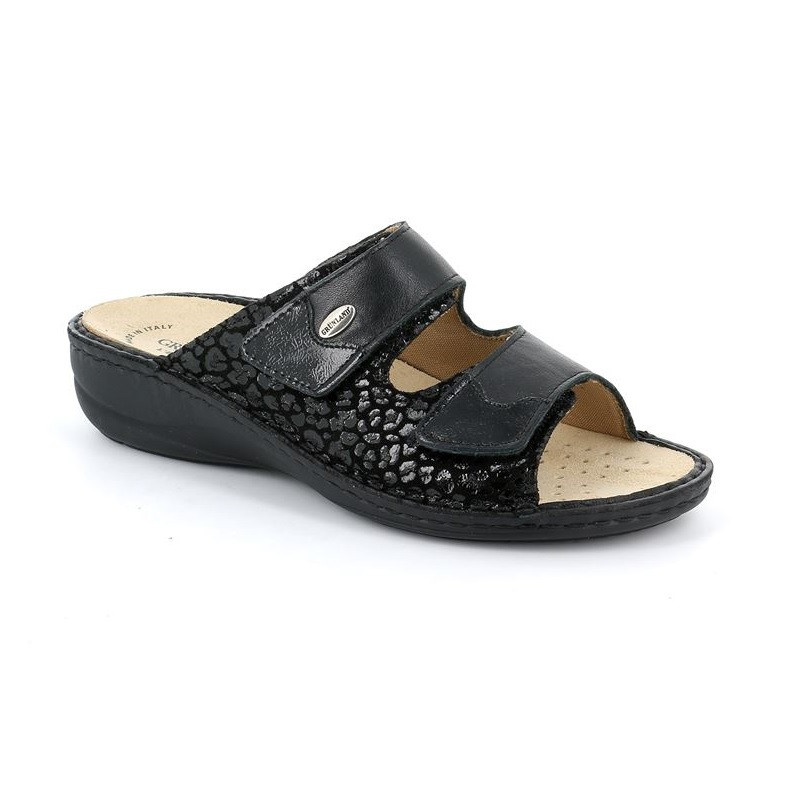 Grunland Ciabatte Donna In Feltro Di Vera Lana CI2618 - Modello Nuvola-Cipria, Taglia 35