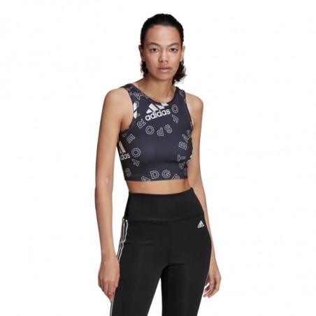 Crop Top Donna Adidas Graphic